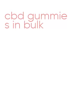 cbd gummies in bulk