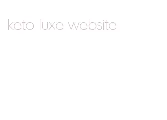 keto luxe website