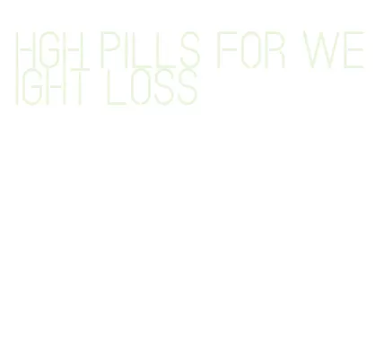 hgh pills for weight loss