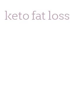 keto fat loss