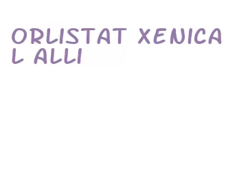 orlistat xenical alli