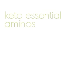 keto essential aminos