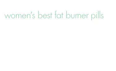 women's best fat burner pills