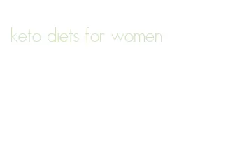 keto diets for women