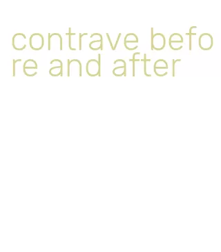 contrave before and after