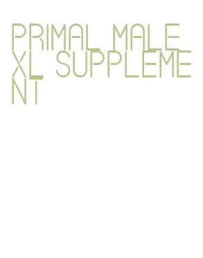 primal male xl supplement