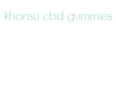 khonsu cbd gummies