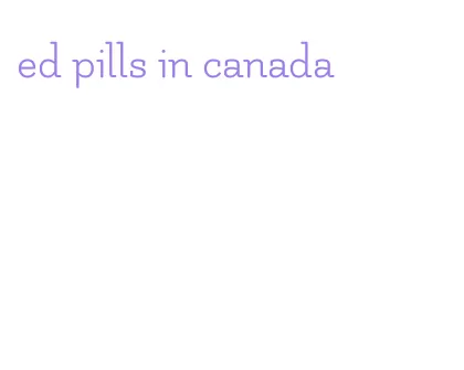 ed pills in canada