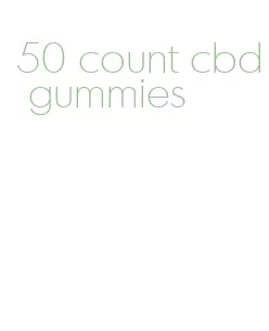 50 count cbd gummies