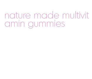 nature made multivitamin gummies