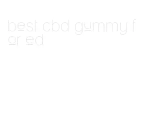 best cbd gummy for ed