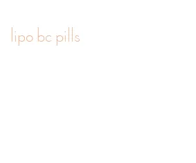 lipo bc pills