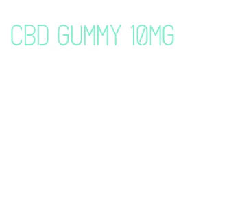 cbd gummy 10mg