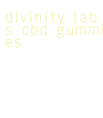 divinity labs cbd gummies