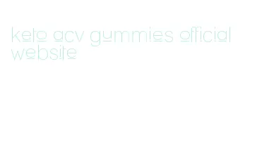 keto acv gummies official website