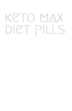 keto max diet pills