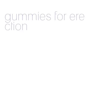 gummies for erection