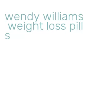 wendy williams weight loss pills