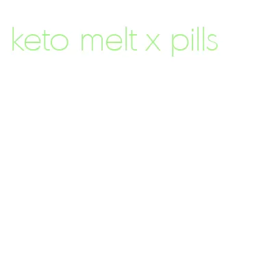 keto melt x pills