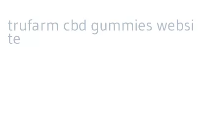 trufarm cbd gummies website