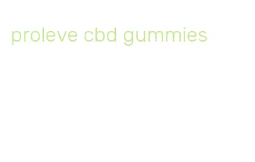 proleve cbd gummies