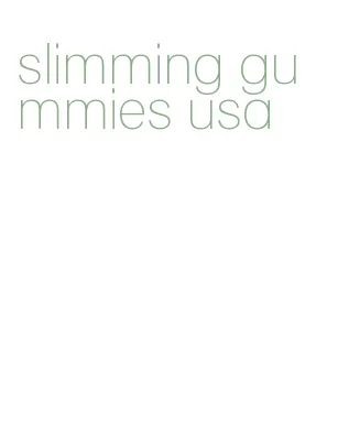 slimming gummies usa