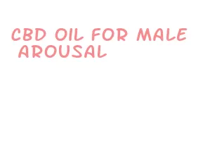 cbd oil for male arousal