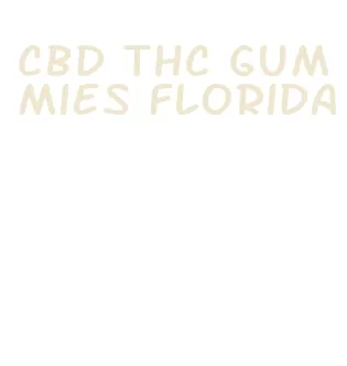 cbd thc gummies florida