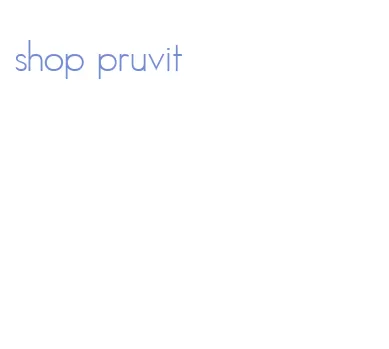 shop pruvit