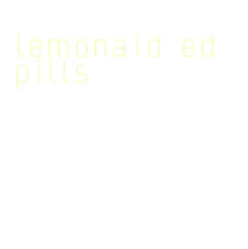 lemonaid ed pills