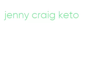 jenny craig keto