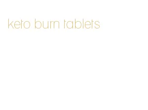 keto burn tablets