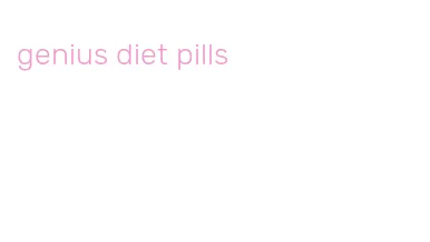 genius diet pills