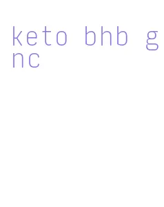 keto bhb gnc