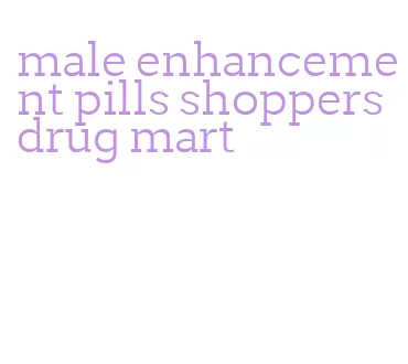 male enhancement pills shoppers drug mart