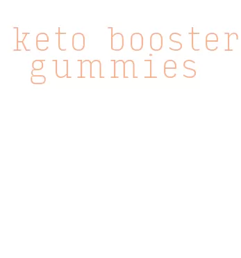 keto booster gummies