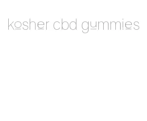 kosher cbd gummies