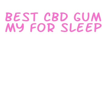 best cbd gummy for sleep