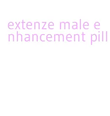 extenze male enhancement pill