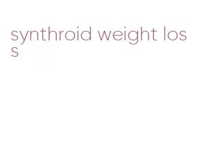 synthroid weight loss