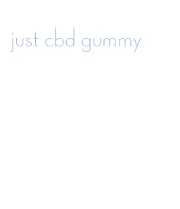 just cbd gummy