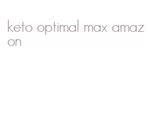 keto optimal max amazon