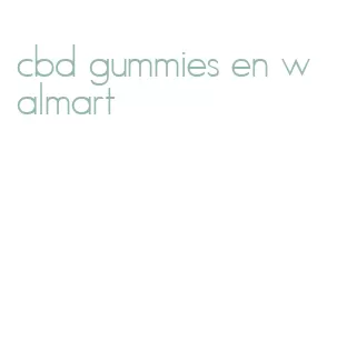 cbd gummies en walmart