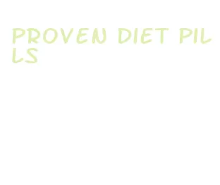 proven diet pills