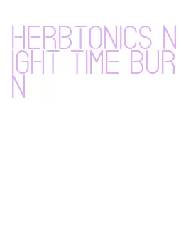 herbtonics night time burn