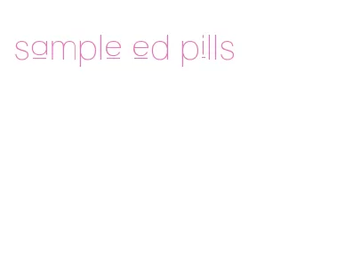 sample ed pills