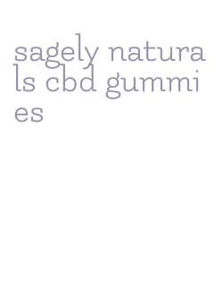 sagely naturals cbd gummies