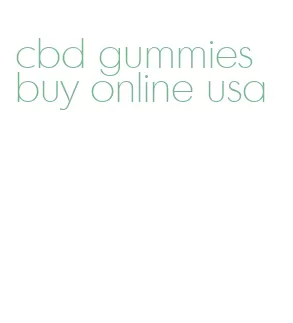 cbd gummies buy online usa