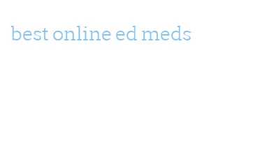 best online ed meds