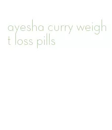 ayesha curry weight loss pills